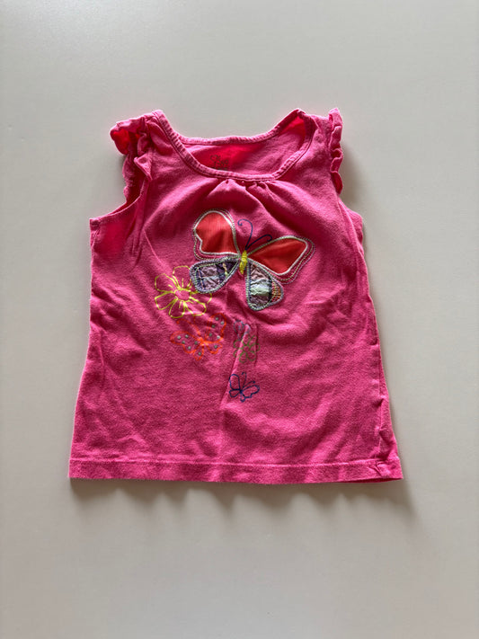 Pink Butterfly Tank