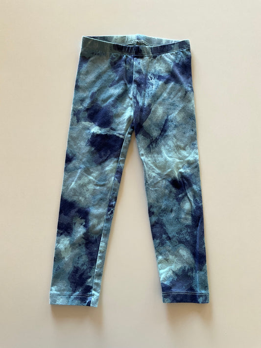 Blue Patterned Leggings
