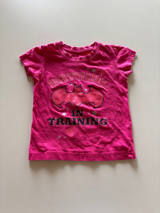 Pink Bat Girl in Training Tee