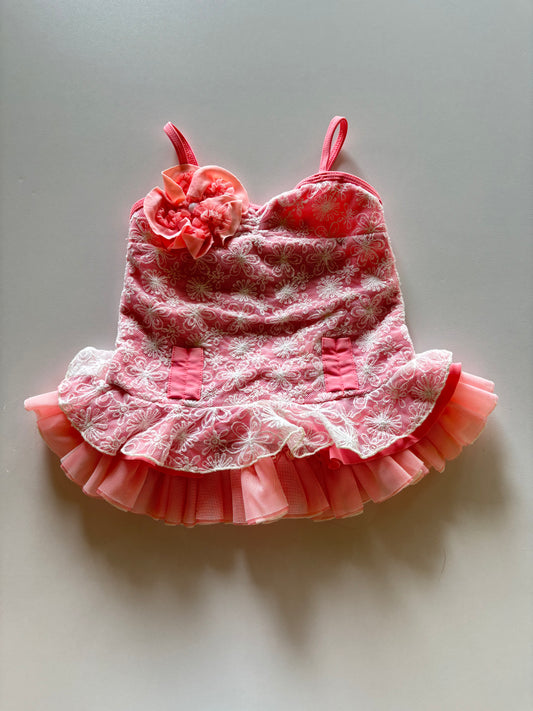 Peach & Lace Tank