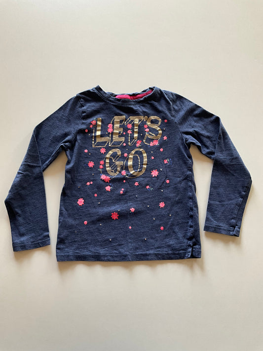 Navy Let's Go Shirt