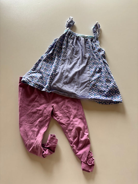 2pc Purple & Pink Set