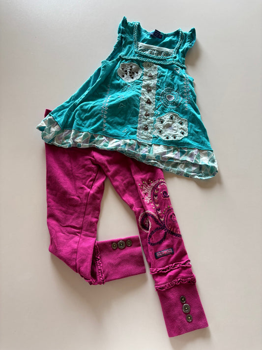 2pc Pink & Blue Set