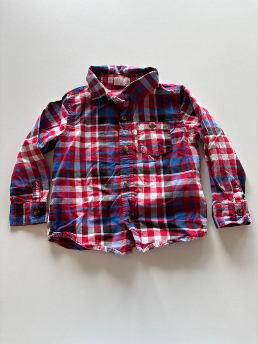 Red & Blue Plaid Shirt