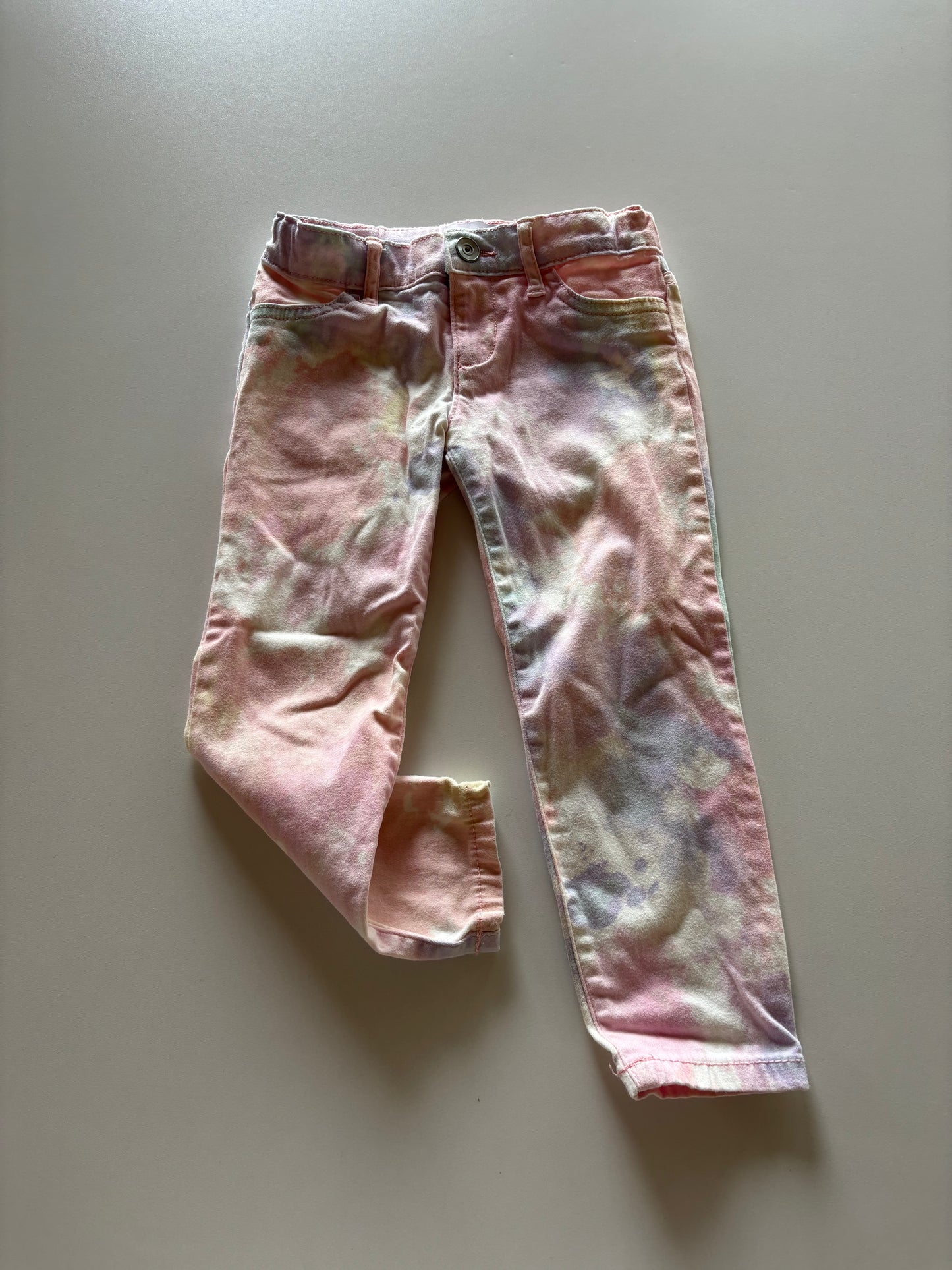 Pastel Tie Dye Jeans