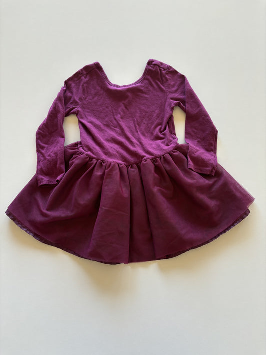 Maroon Tulle Dress