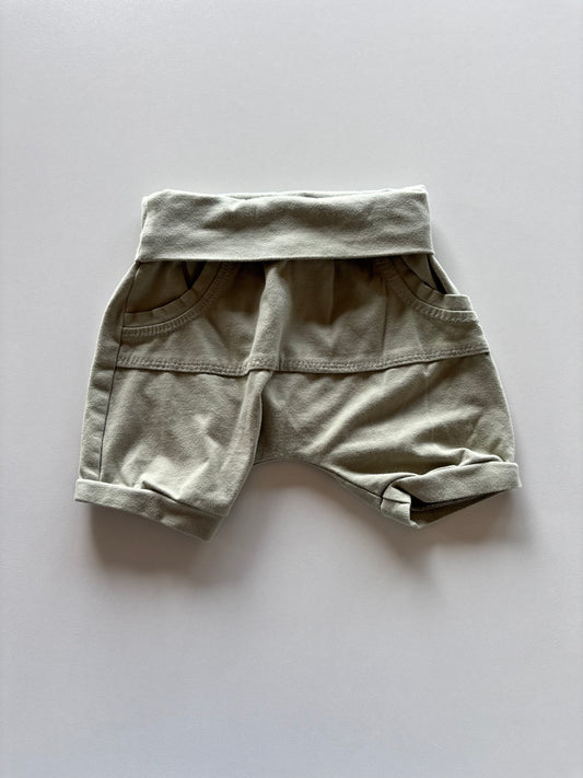 Sage Green Grow With Me Shorts