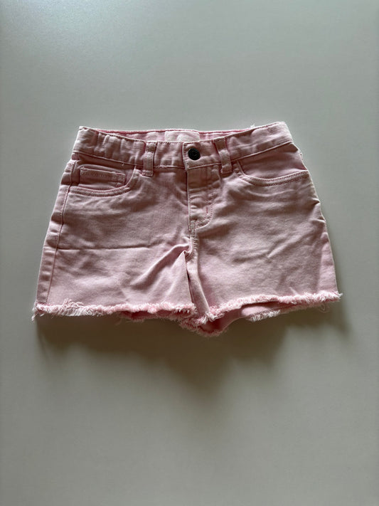 Pink Denim Shorts