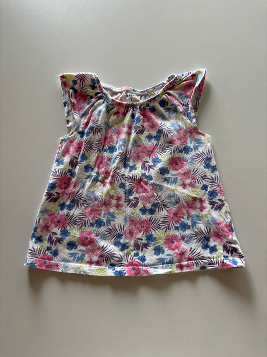Tropical Floral Tank