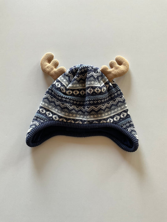 Fairisle Toque w/ Moose Antlers