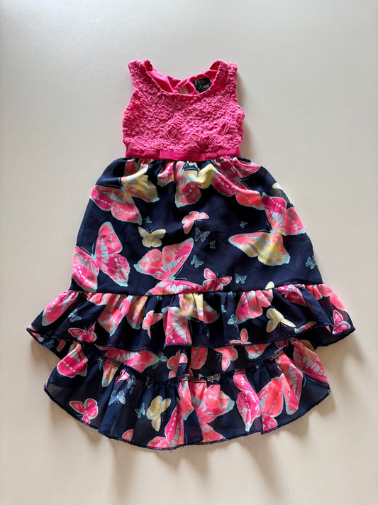Butterfly High Low Dress