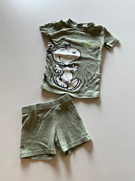 2pc Snoopy Pajamas