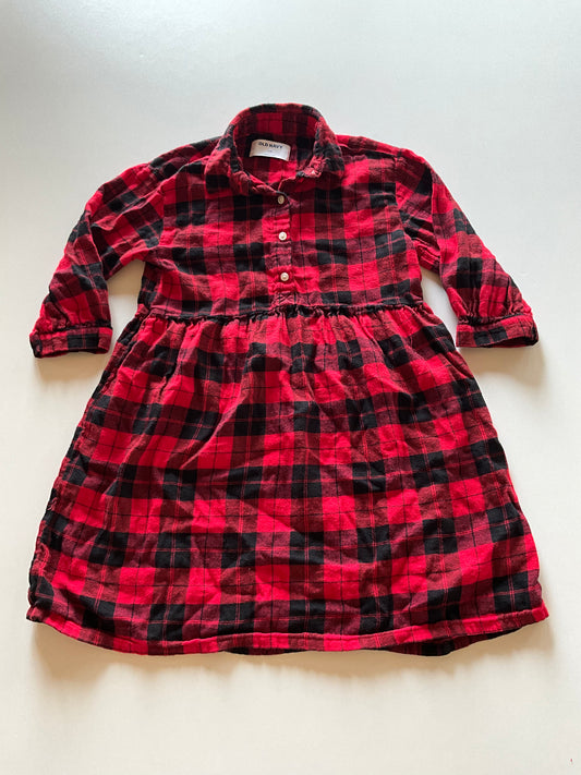 Buffalo Plaid Flannel Dress