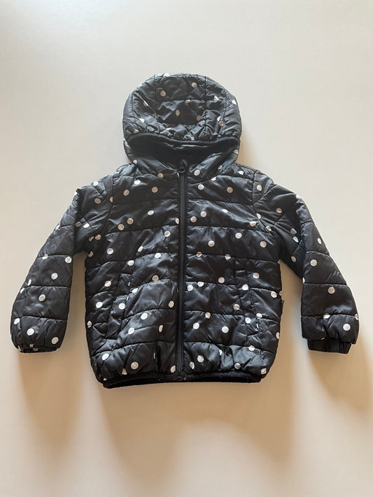 Black & White Polka Dot Jacket