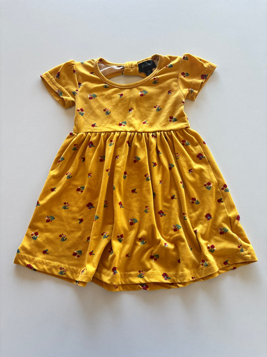 Yellow Flower Dress