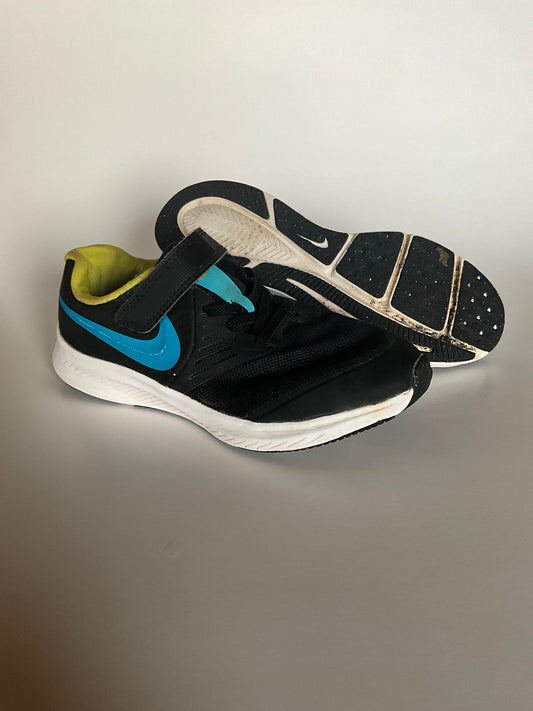 Black & Blue Nike Sneakers