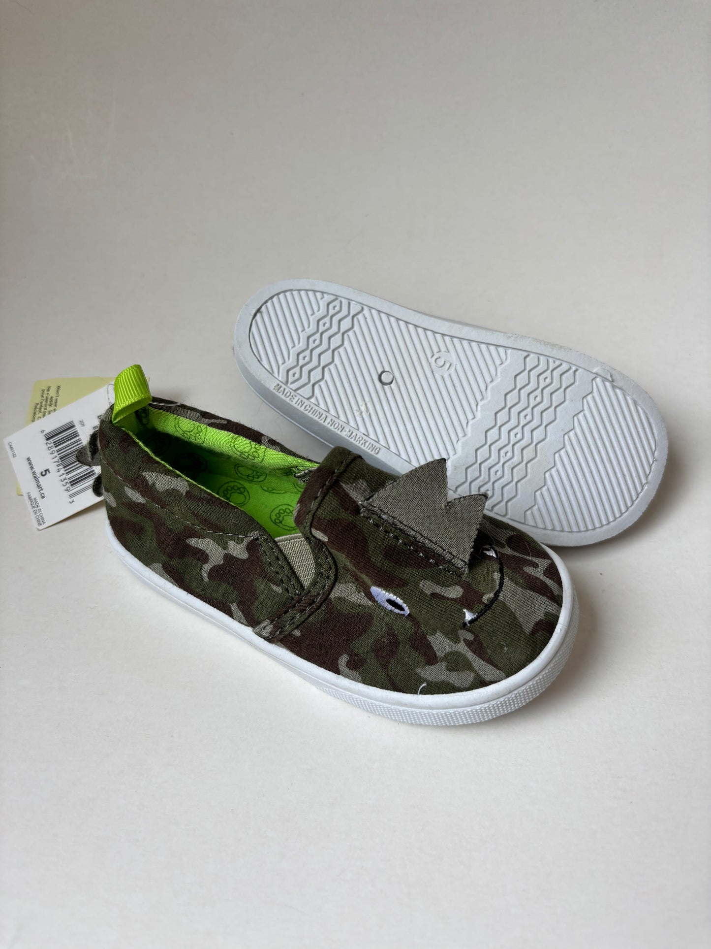 BNWT Camo Monster Shoes