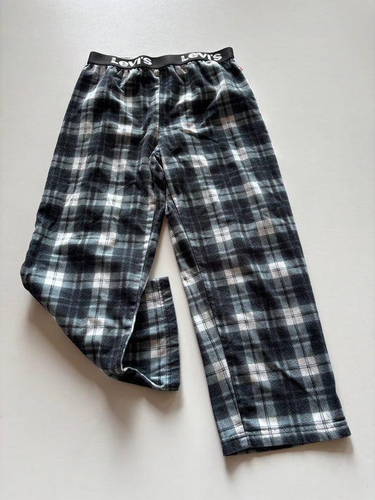 Grey Plaid Pajama Pants