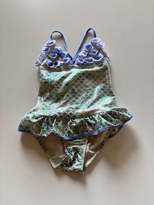 Metallic Mermaid Swim Suit