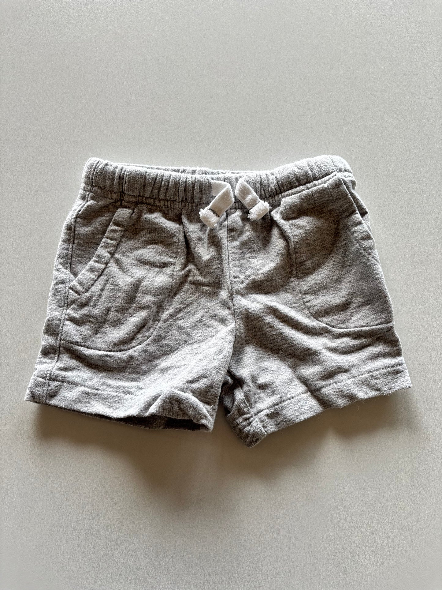 Light Grey Melange Shorts