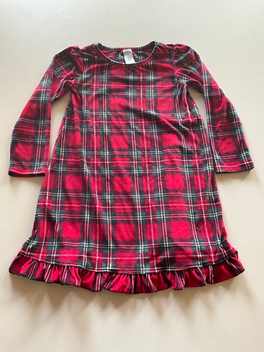 Cozy Red Plaid Nightie