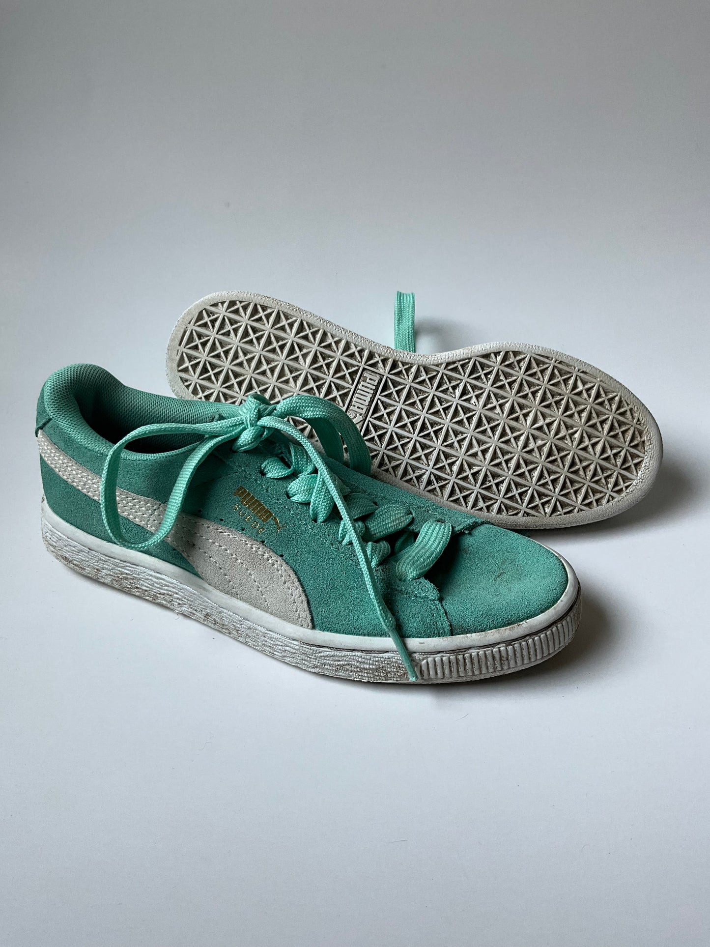 Mint Puma Shoes