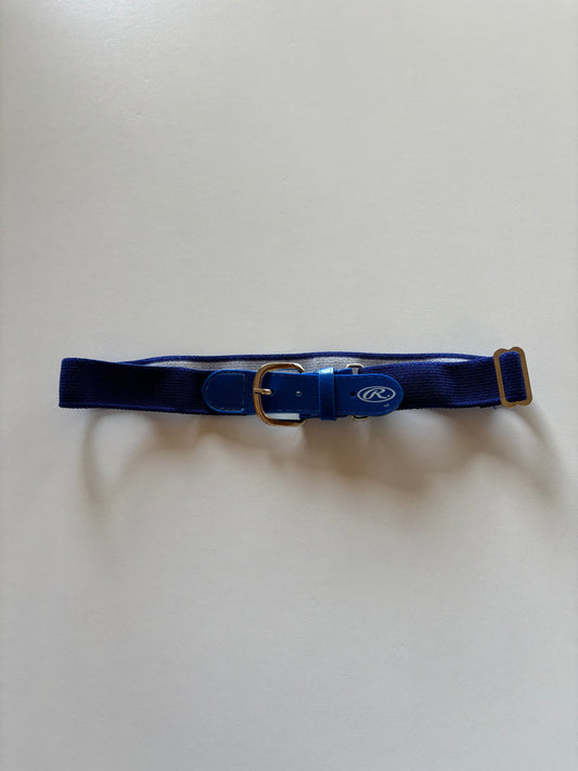 Blue Baseball Belt