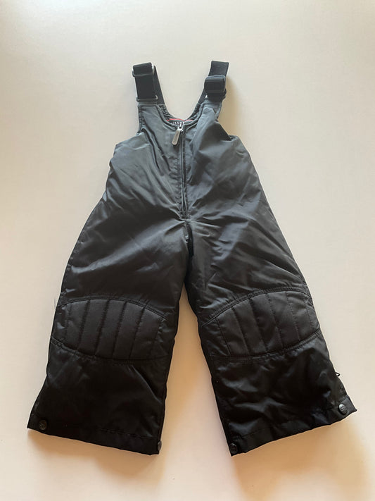 Black Snow Pants w/ Reinforced Knees