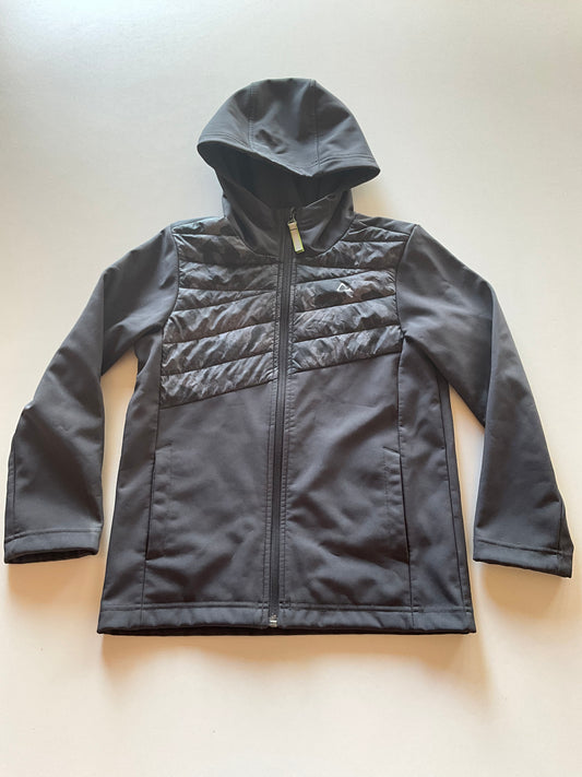 Black & Black Camo Rain Jacket