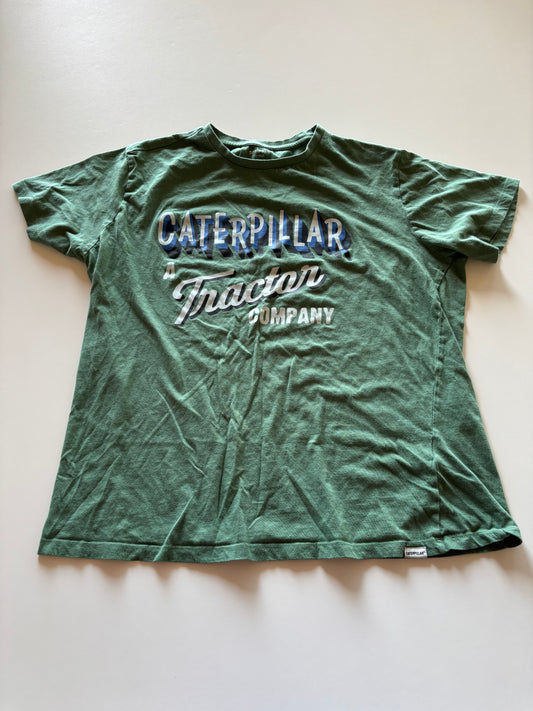 Green Caterpillar Tractor Tee