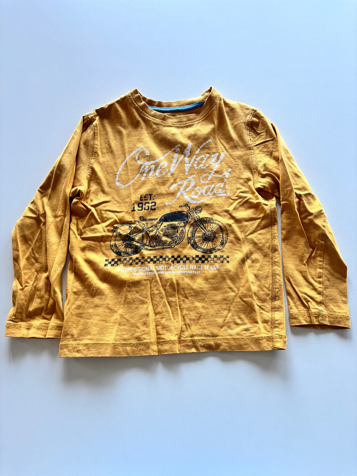 Yellow Motorcycle Shirt