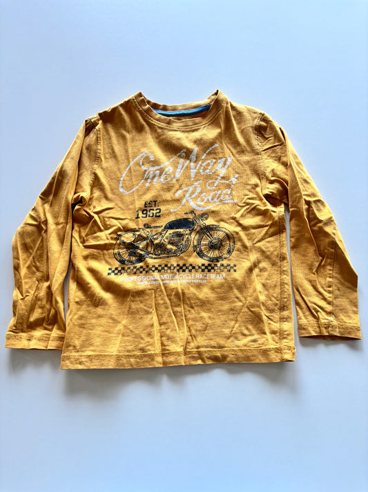 Yellow Motorcycle Shirt