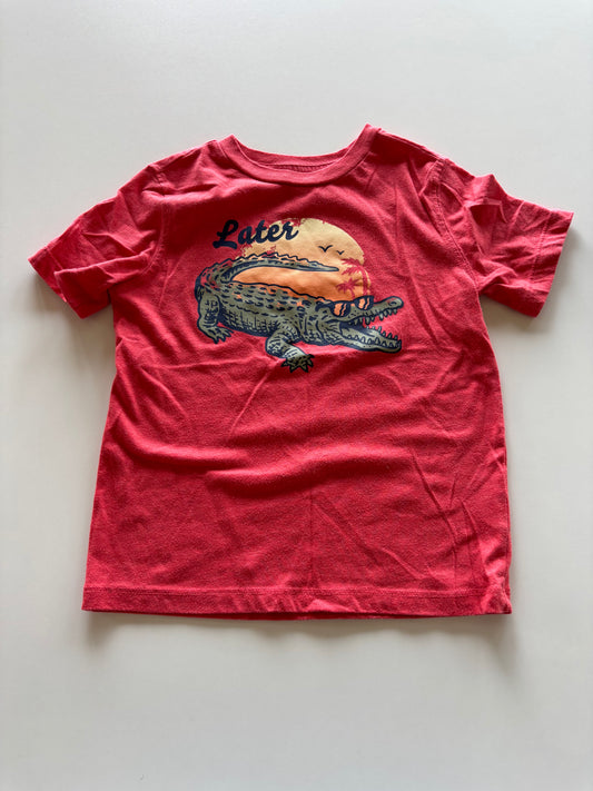 Red Later Gator Tee
