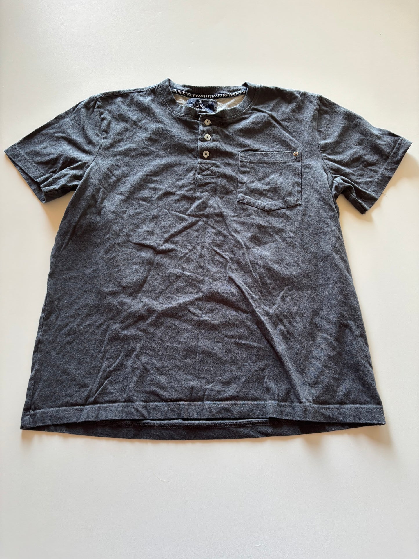 Grey Henley Tee
