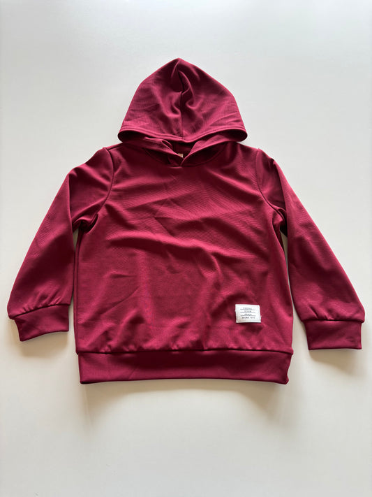 Light Burgundy Athletic Hoodie