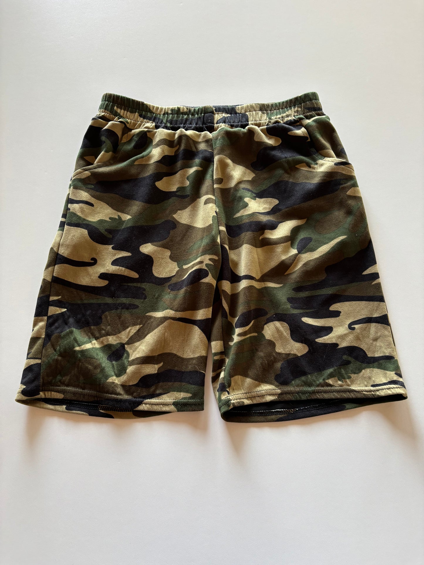 Green Camo Shorts