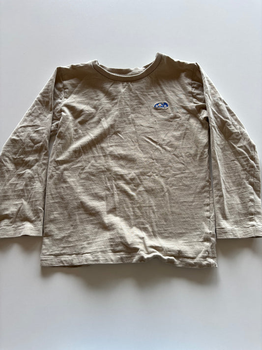 Greyish Tan Long Sleeve Shirt