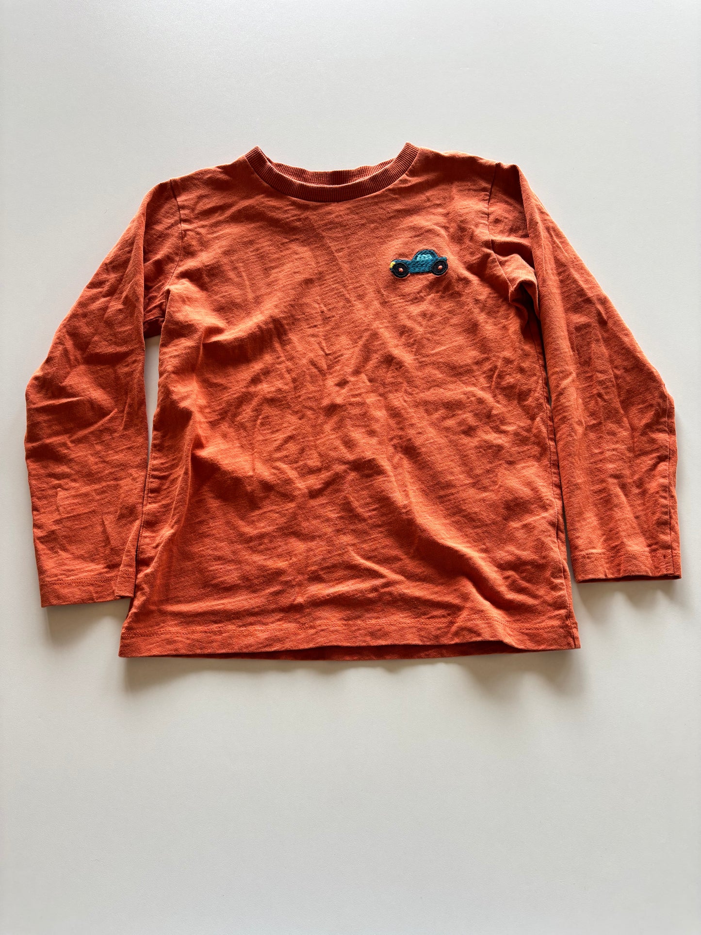 Orange Long Sleeve Shirt
