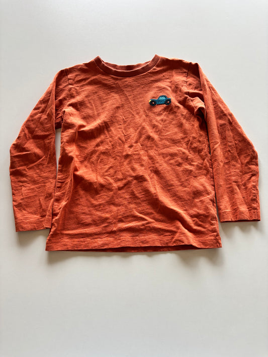 Orange Long Sleeve Shirt
