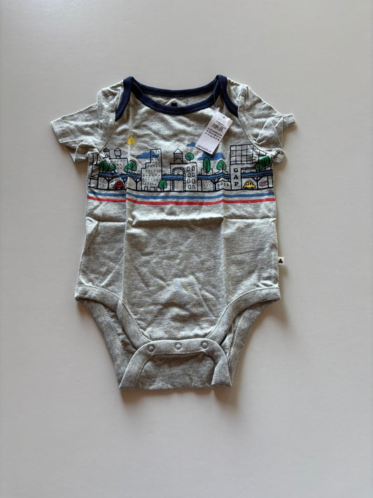 BNWT Grey Cityscape Onesie