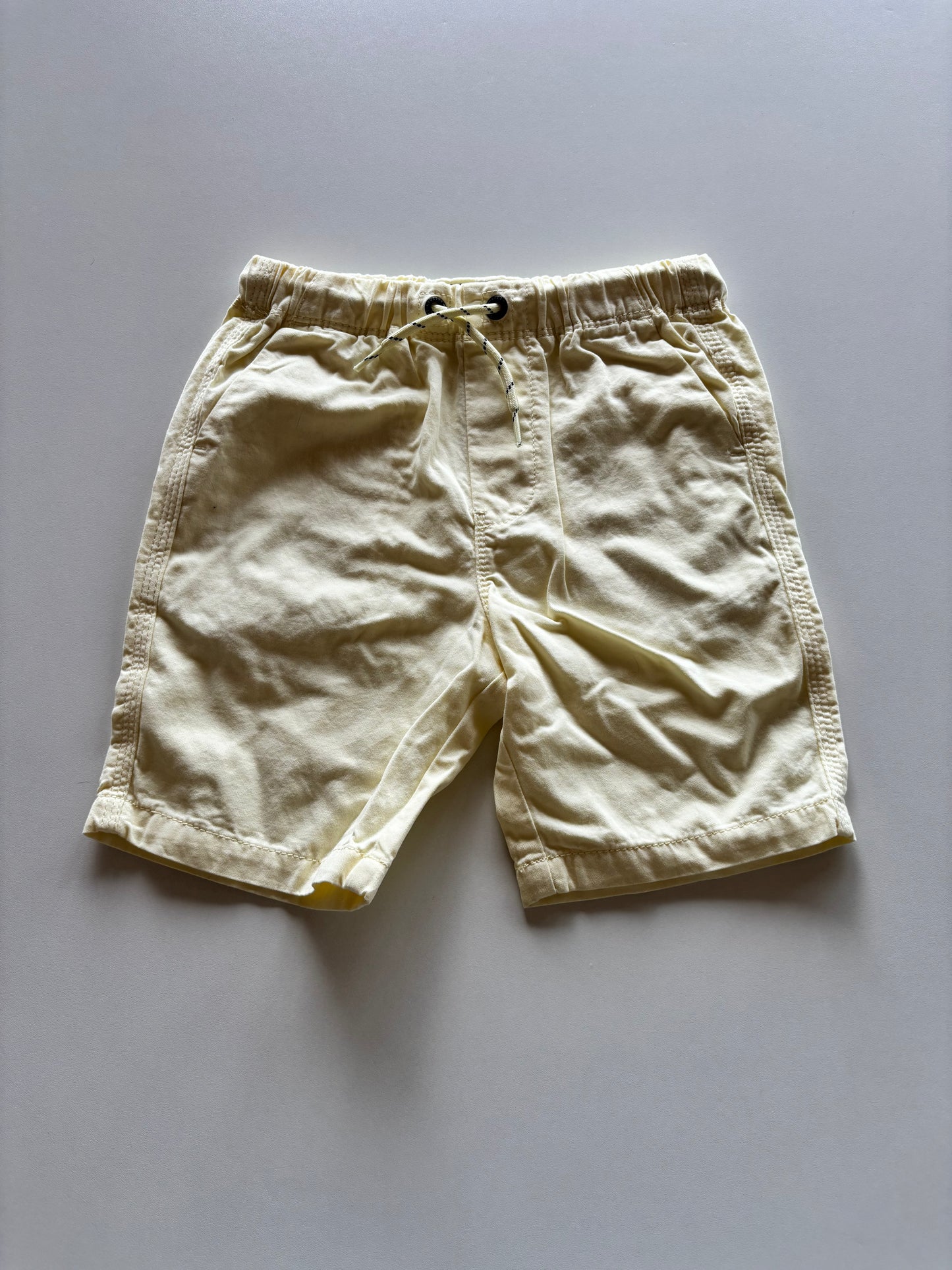 Pastel Yellow Shorts