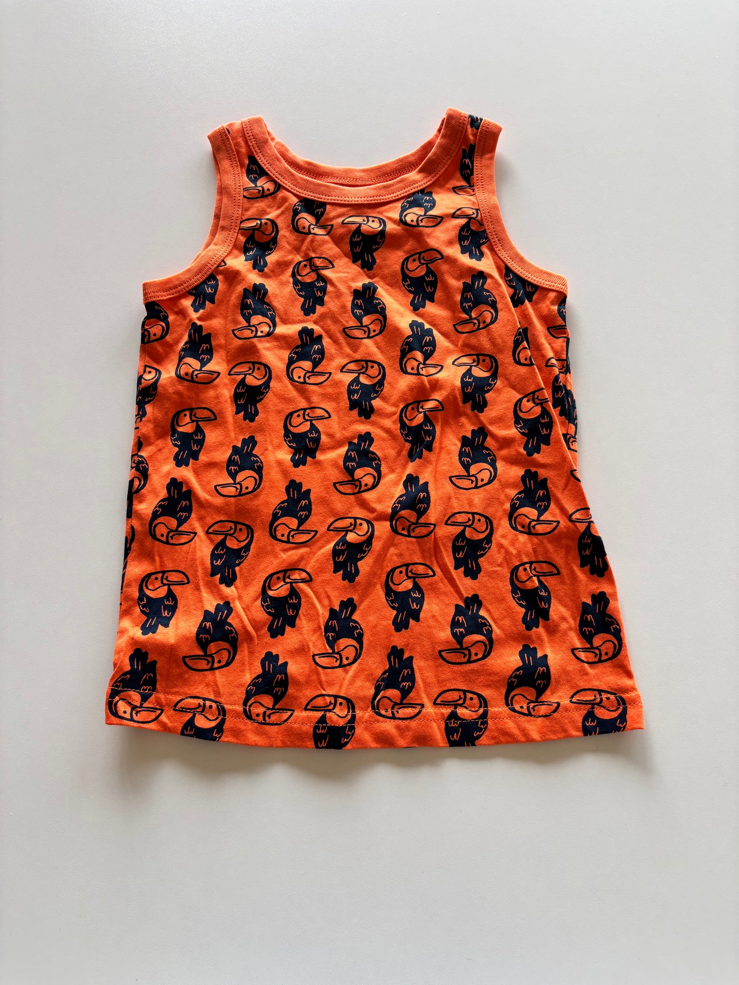 Orange Toucan Tank