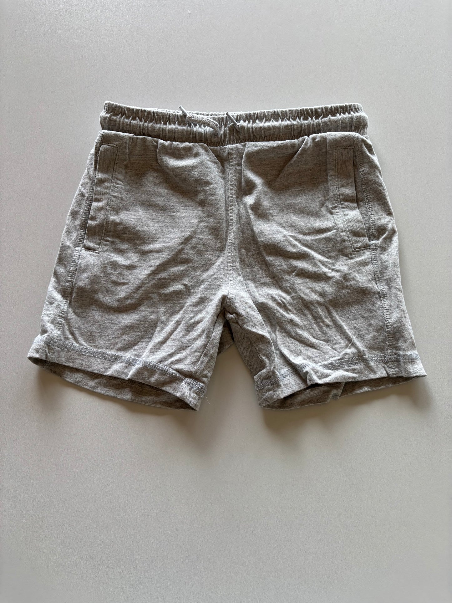 Light Grey Melange Shorts