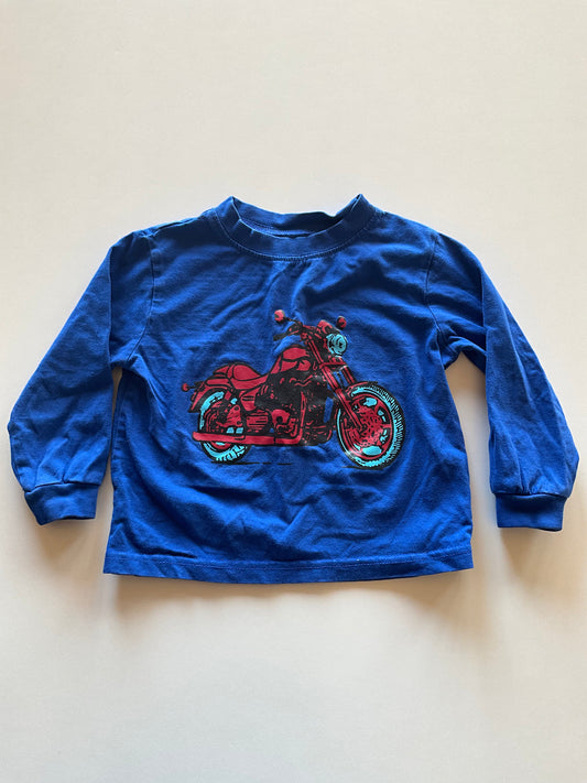 Blue Motorcycle Shirt
