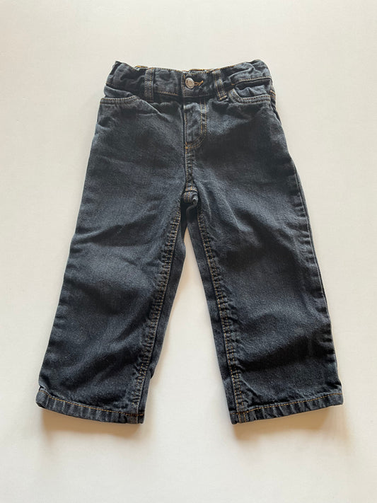 Black Bootcut Denim