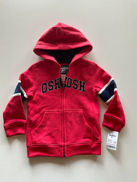 BNWT Red OshKosh Zip Up Hoodie