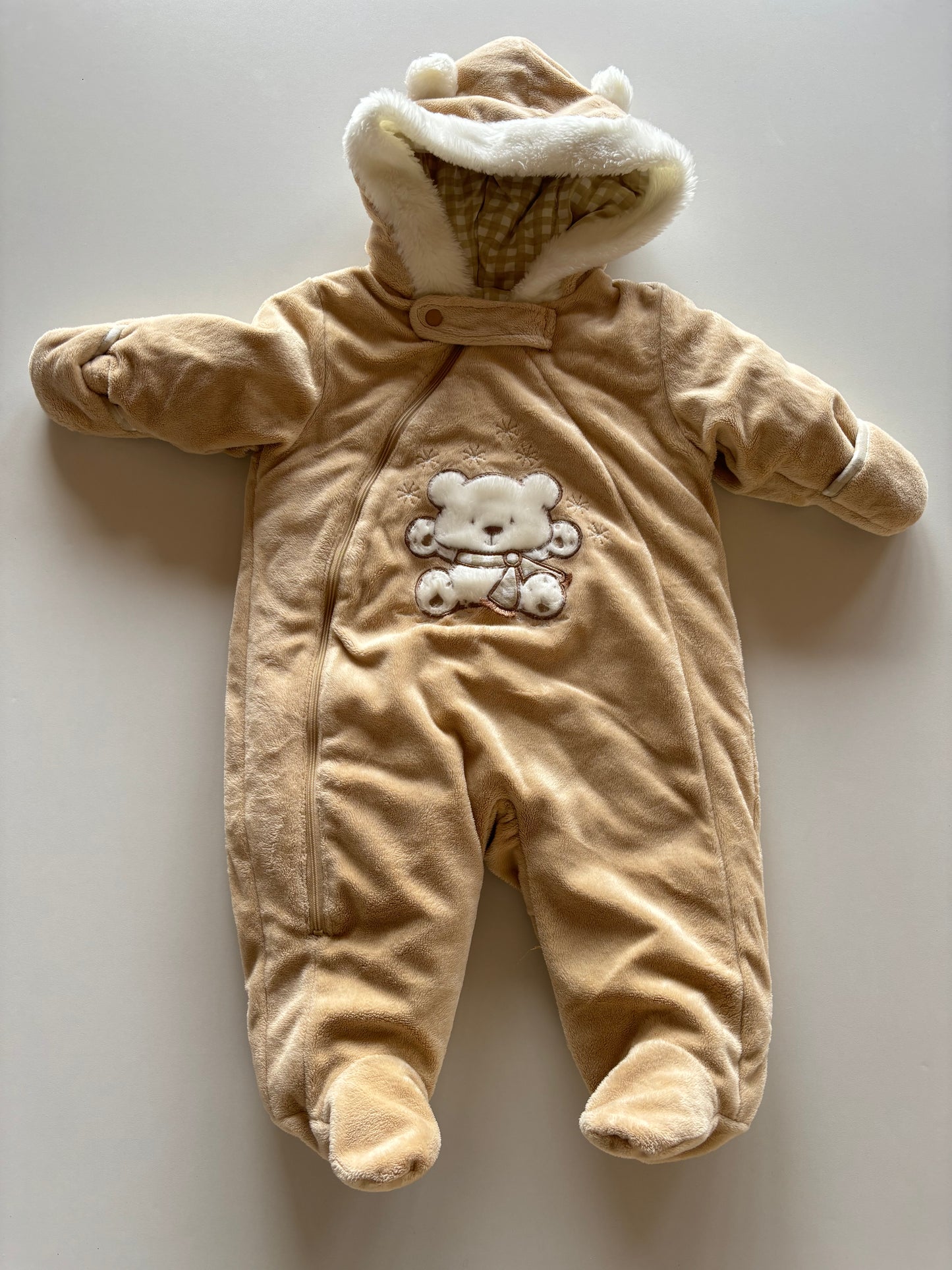 Brown Teddy Outdoor Suit