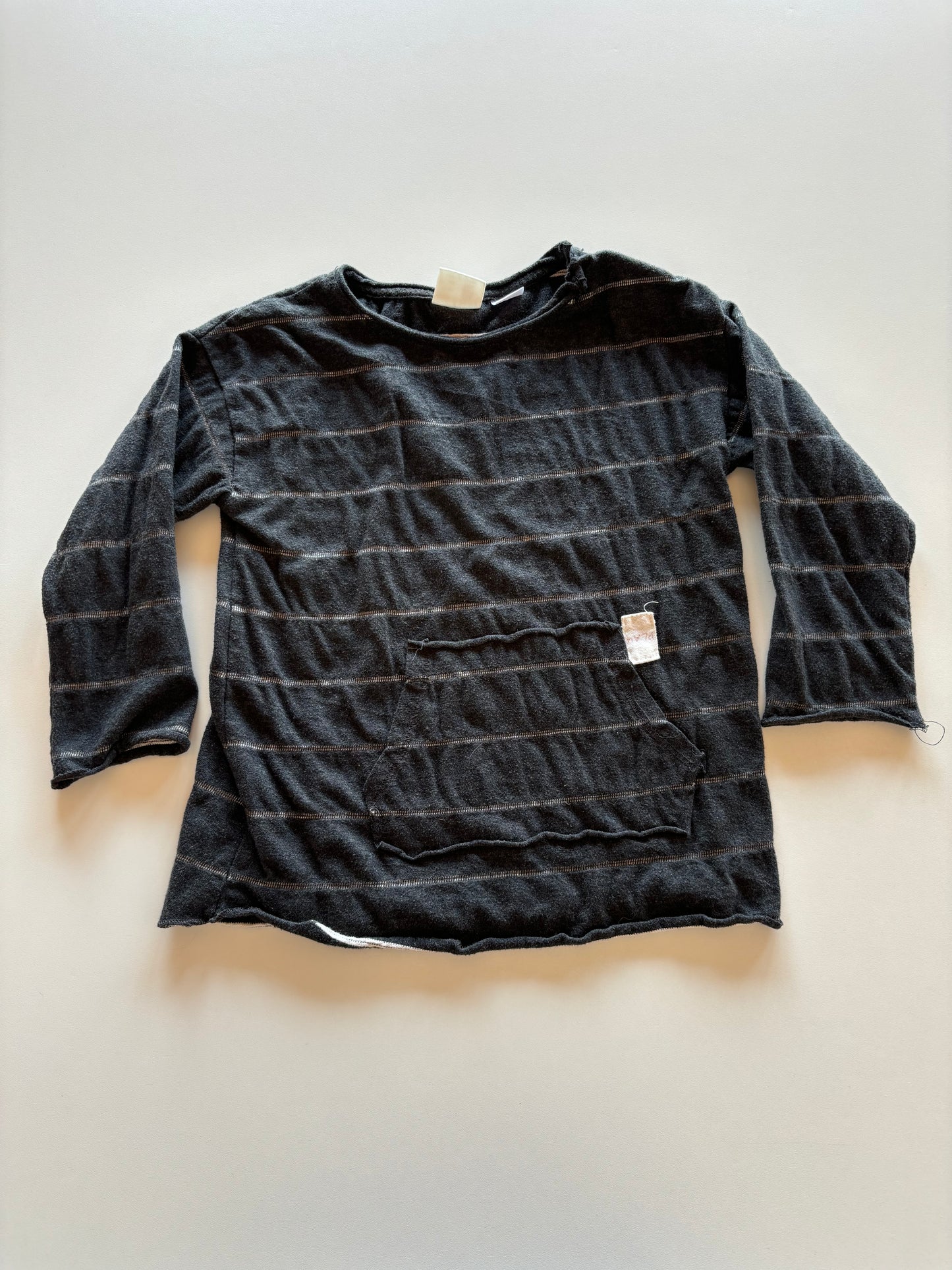 Charcoal Striped Shirt