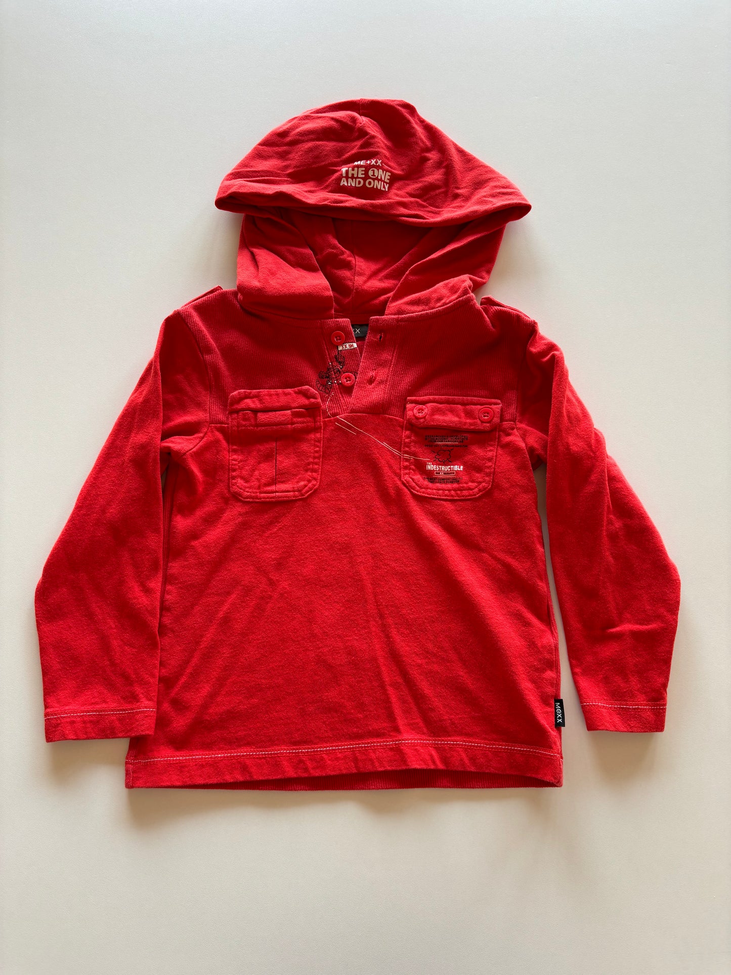 Red Hooded Shirt