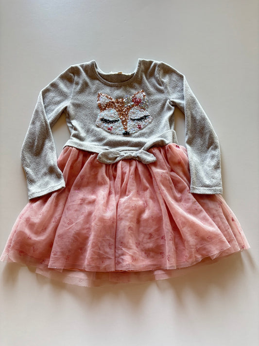 Fox Sweater Party Dress